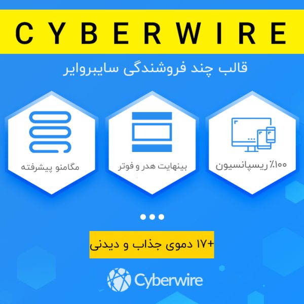 قالب چندفروشندگی سایبروایر | Cyberwire