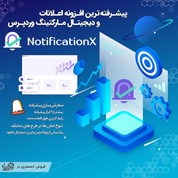 پیشرفته ترین افزونه اعلانات و مارکتینگ وردپرس | NotificationX Pro